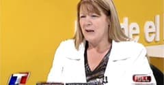 MARGARITA STOLBIZER ESTARÁ EN EL PROGRAMA DE MORALES SOLA “DESDE EL LLANO”