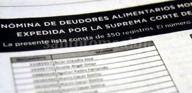 DEUDORES ALIMENTARIOS MOROSOS