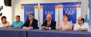 REUNIÓN DEL GOBERNADOR ANTONIO BONFATTI CON LA MESA NACIONAL DEL FAP