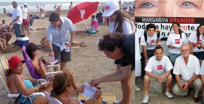 LA CAMPAÑA DE VERANO DEL GEN CONTINÚA EN PINAMAR, GESELL Y MIRAMAR