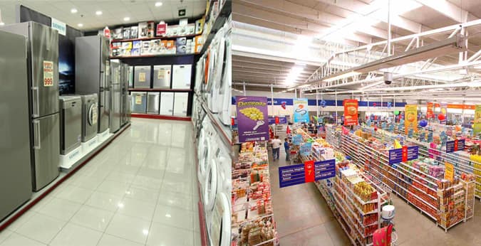 APRIETE A LAS CADENAS DE SUPERMERCADOS Y ELECTRODOMÉSTICOS