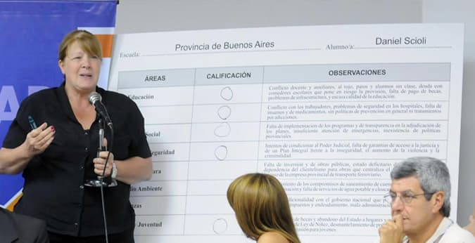 CAMPAÑA "CALIFIQUEMOS LA GESTIÓN DEL GOBERNADOR SCIOLI”