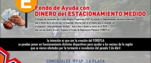 Ayuda con dinero del estacionamiento medido
