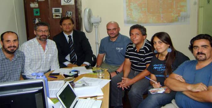 Mesa del FAP de La Plata