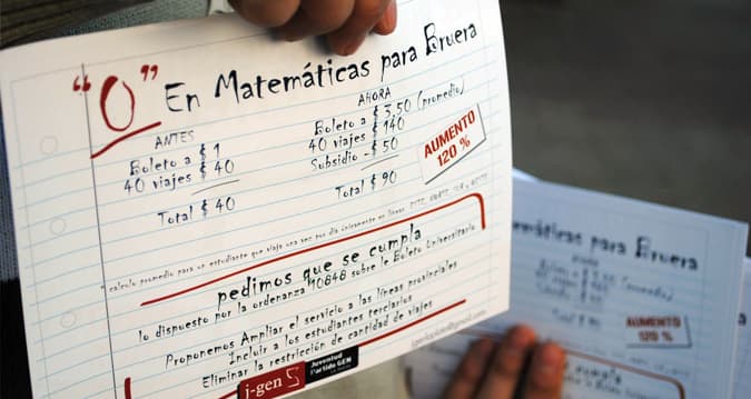 EL BOLETO UNIVERSITARIO ES UNA MENTIRA