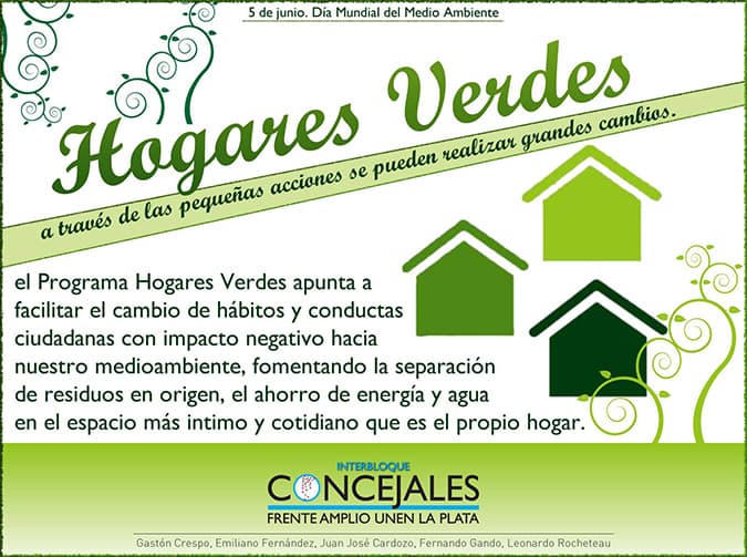 PROGRAMA HOGARES VERDES