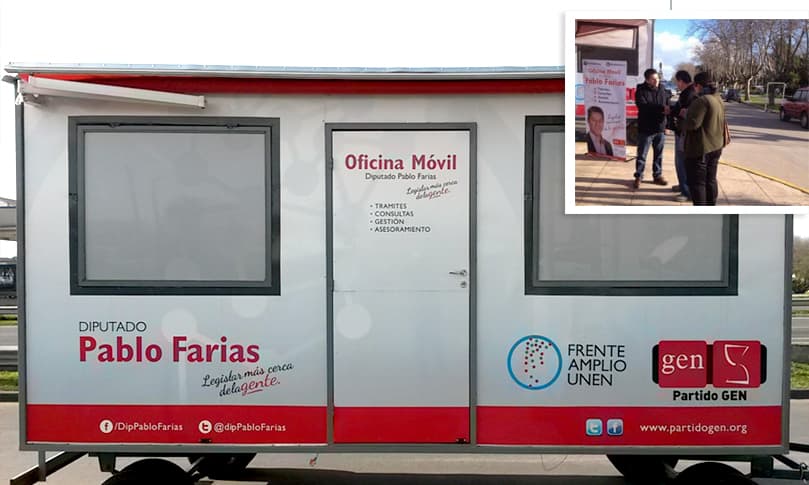 LA OFICINA MÓVIL DIO INICIO A LA RECORRIDA POR LA QUINTA SECCIÓN 