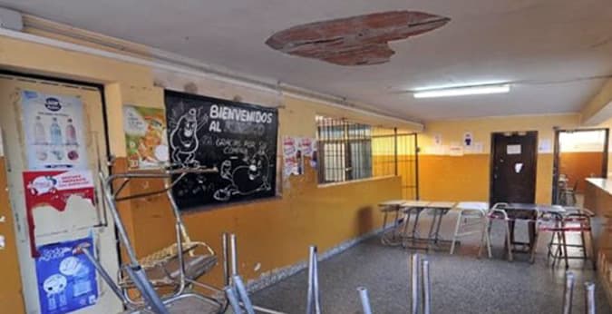 PREOCUPACIÓN POR EL PÉSIMO ESTADO DE LA MAYORÍA DE LAS ESCUELAS