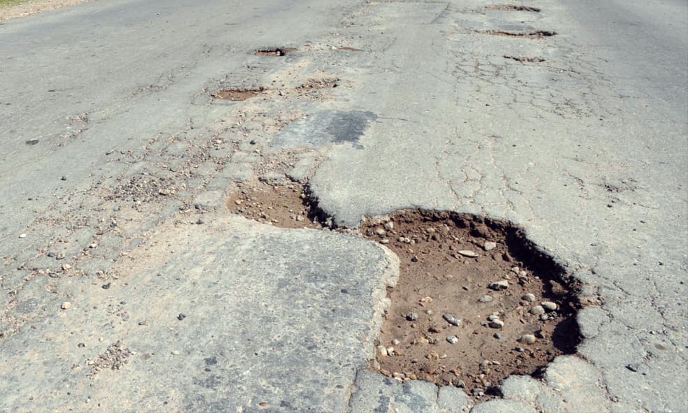 DETERIORO DE LA RED DE RUTAS DE LA PROVINCIA