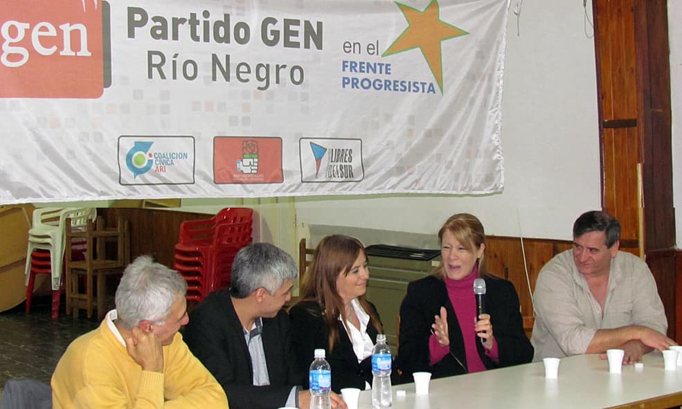 STOLBIZER Y ODARDA, JUNTAS PARA FORTALECER EL FRENTE PROGRESISTA EN RÍO NEGRO
