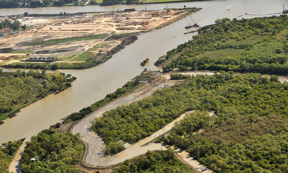LOS PAISAJES Y LA COSTA DE BERISSO Y ENSENADA LIBRADAS A SU SUERTE