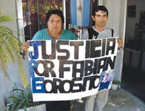 Justicia por Fabían Gorosito