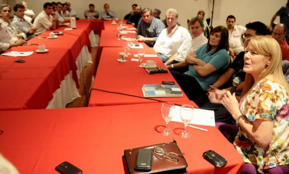 "NO ES MI INTENCIÓN SER CANDIDATA A VICEPRESIDENTA”