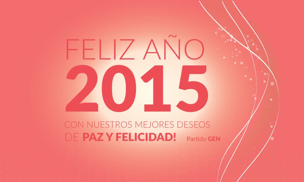 FELIZ AÑO 2015 