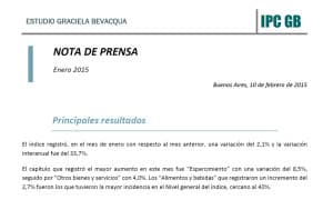 IPC ENERO 2015
