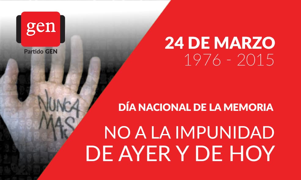 DÍA NACIONAL DE LA MEMORIA