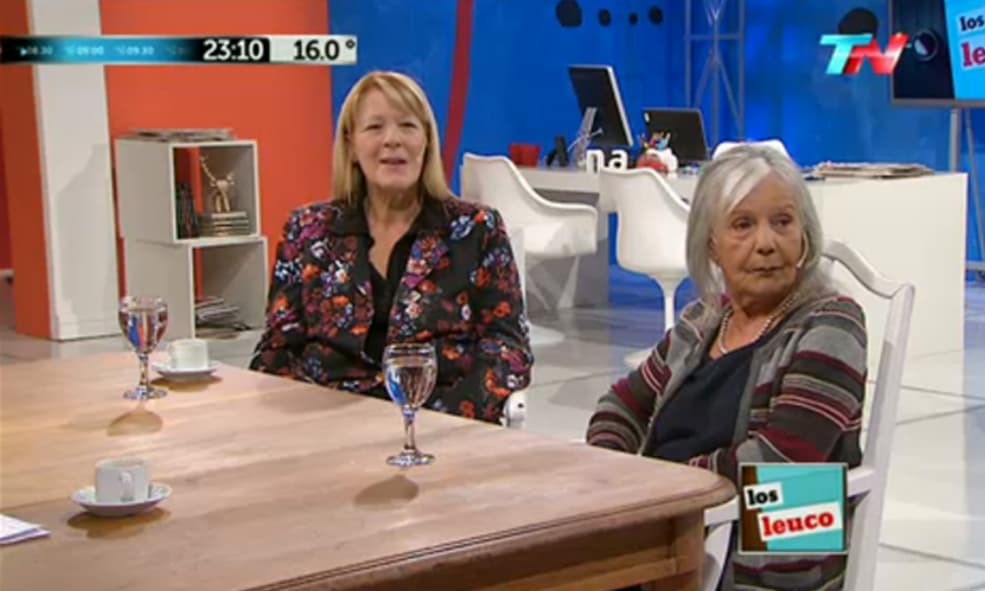 MARGARITA STOLBIZER Y BEATRIZ SARLO CON LOS LEUCO 05/05/2015