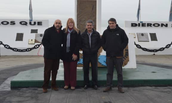 STOLBIZER AYER ESTUVO EN TIERRA DEL FUEGO