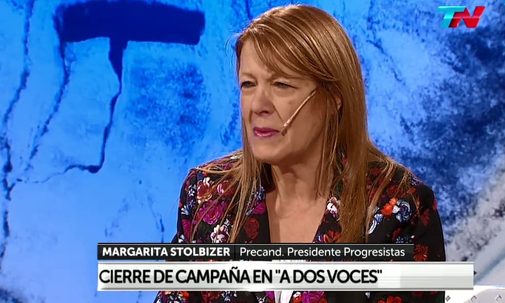 MARGARITA STOLBIZER EN A DOS VOCES 05/08/2015