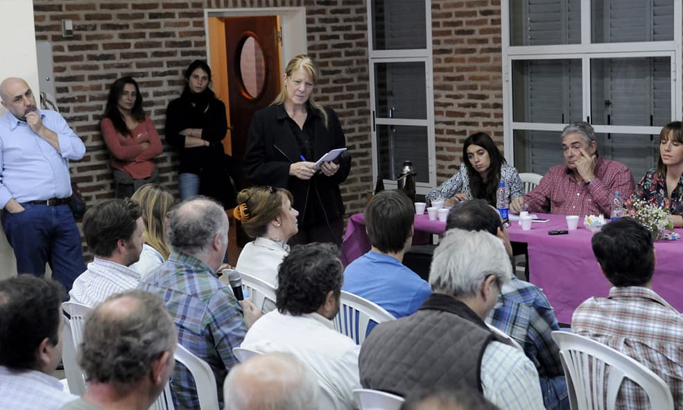 STOLBIZER  SE REUNIÓ CON PRODUCTORES AGROPECUARIOS E INDUSTRIALES DE 9 DE JULIO