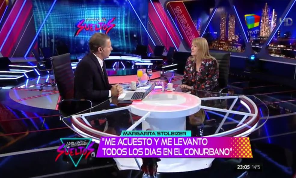 Margarita Stolbizer en Animales Sueltos con Alejandro Fantino 14/10/2015