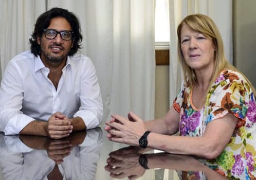EL MINISTRO DE JUSTICIA SE REUNIÓ CON MARGARITA STOLBIZER
