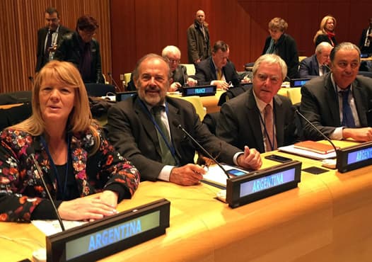 STOLBIZER EXPUSO EN NACIONES UNIDAS SOBRE DROGAS