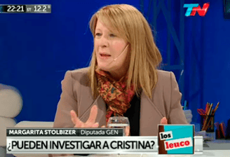 MARGARITA STOLBIZER en LOS LEUCO  31/5/16