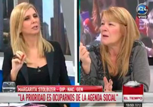 Margarita Stolbizer en MEDIODIA + QUE NOTICIAS 26/7/16