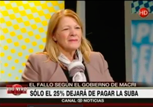 Margarita Stolbizer en 50 MINUTOS 18/8/16