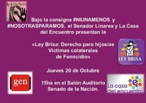 LINARES Y LA CASA DEL ENCUENTRO PRESENTAN EL PROYECTO DE “LEY BRISA”