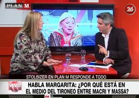 Margarita Stolbizer en PLAN M 20 /10/ 16