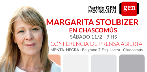 CONFERENCIA DE PRENSA ABIERTA EN CHASCOMÚS