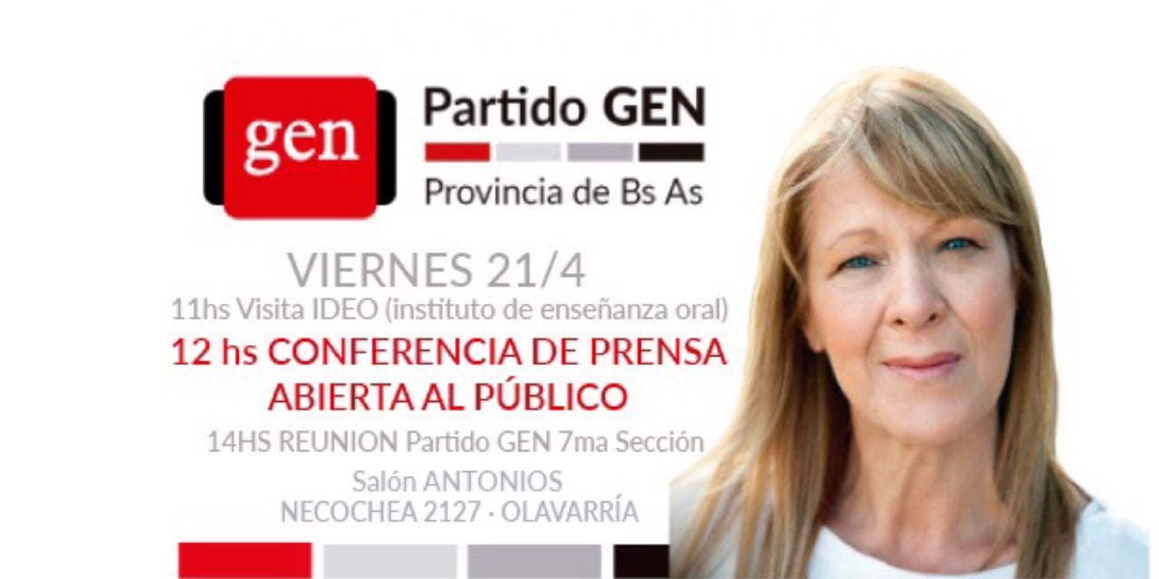 VIERNES 21/4 12HS STOLBIZER EN OLAVARRIA