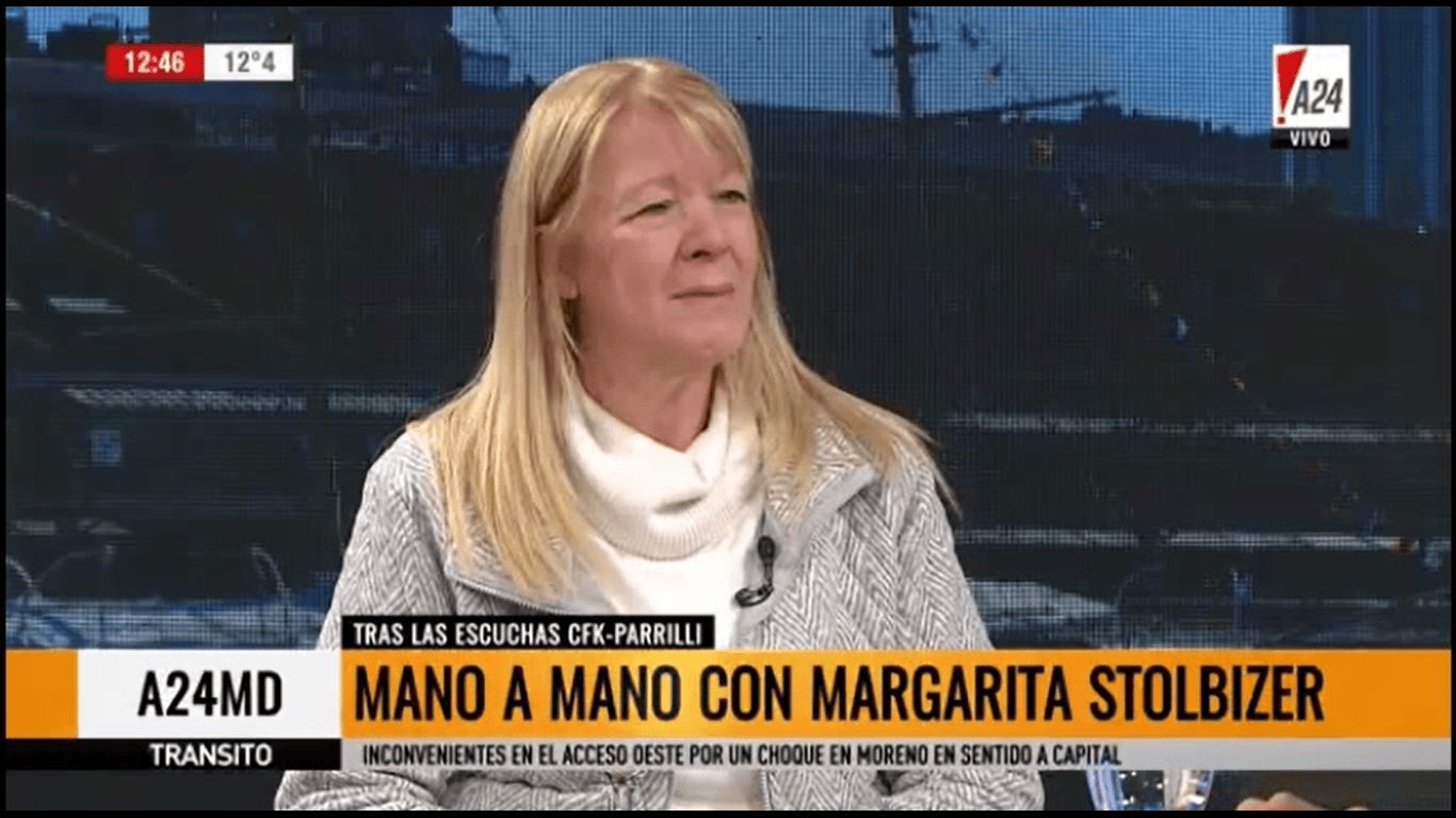 Margarita Stolbizer en A24MD 11/07/17