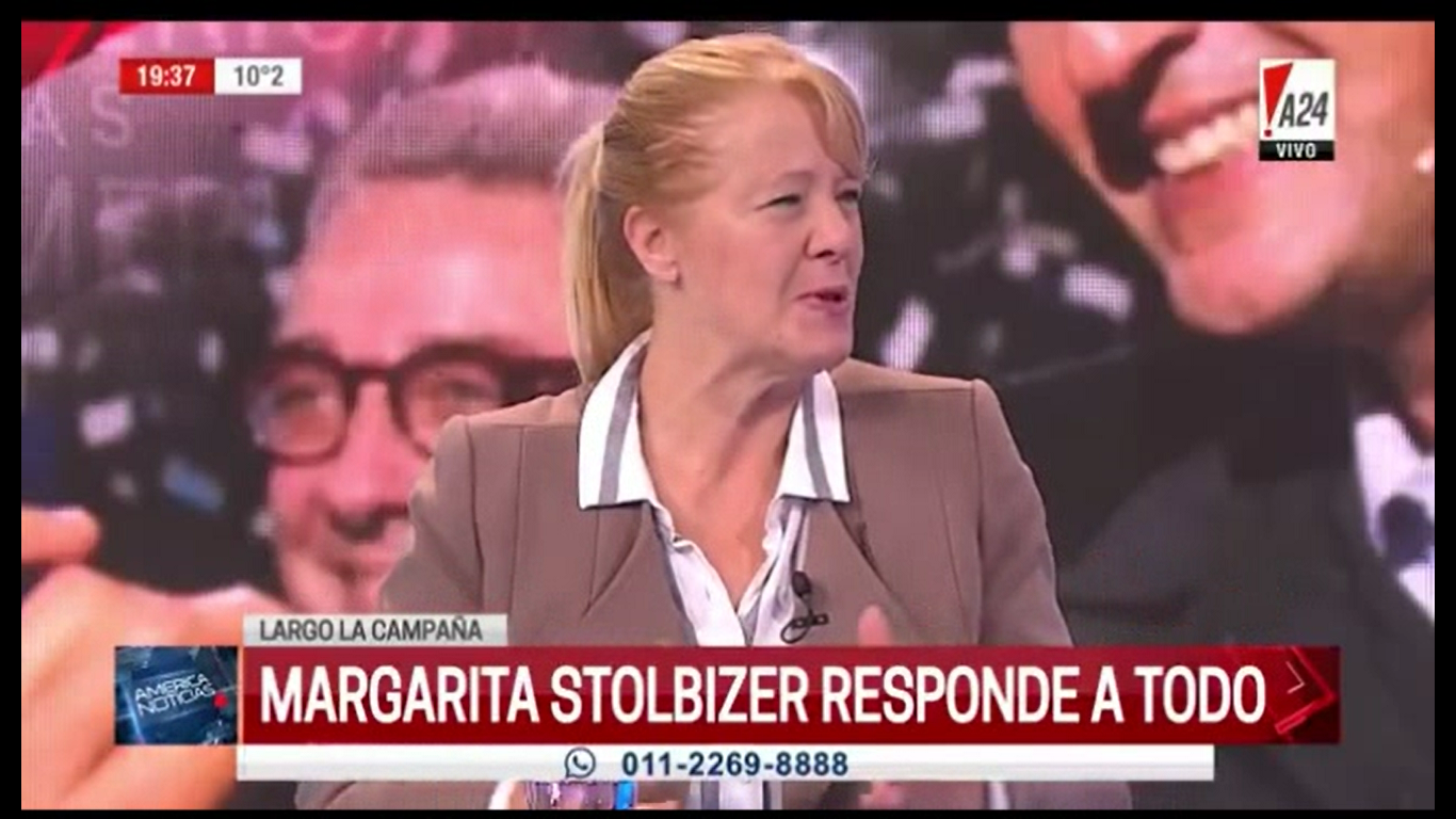Margarita Stolbizer en AMÉRICA NOTICIAS por A24 15/07/17