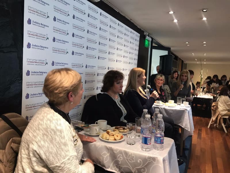 Encuentro de Mujeres organizado por la Asociación Judaica Belgrano