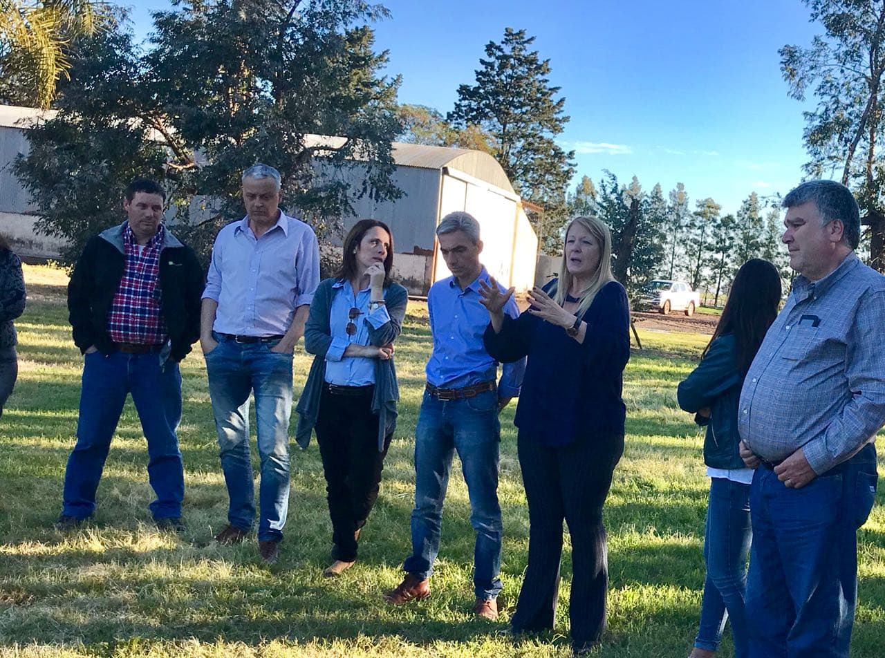 Margarita Stolbizer, terminó  su recorrida por la Cuarta Sección Electoral.