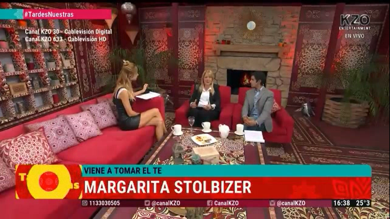 Margarita Stolbizer en TARDES NUESTRAS 4/10/17