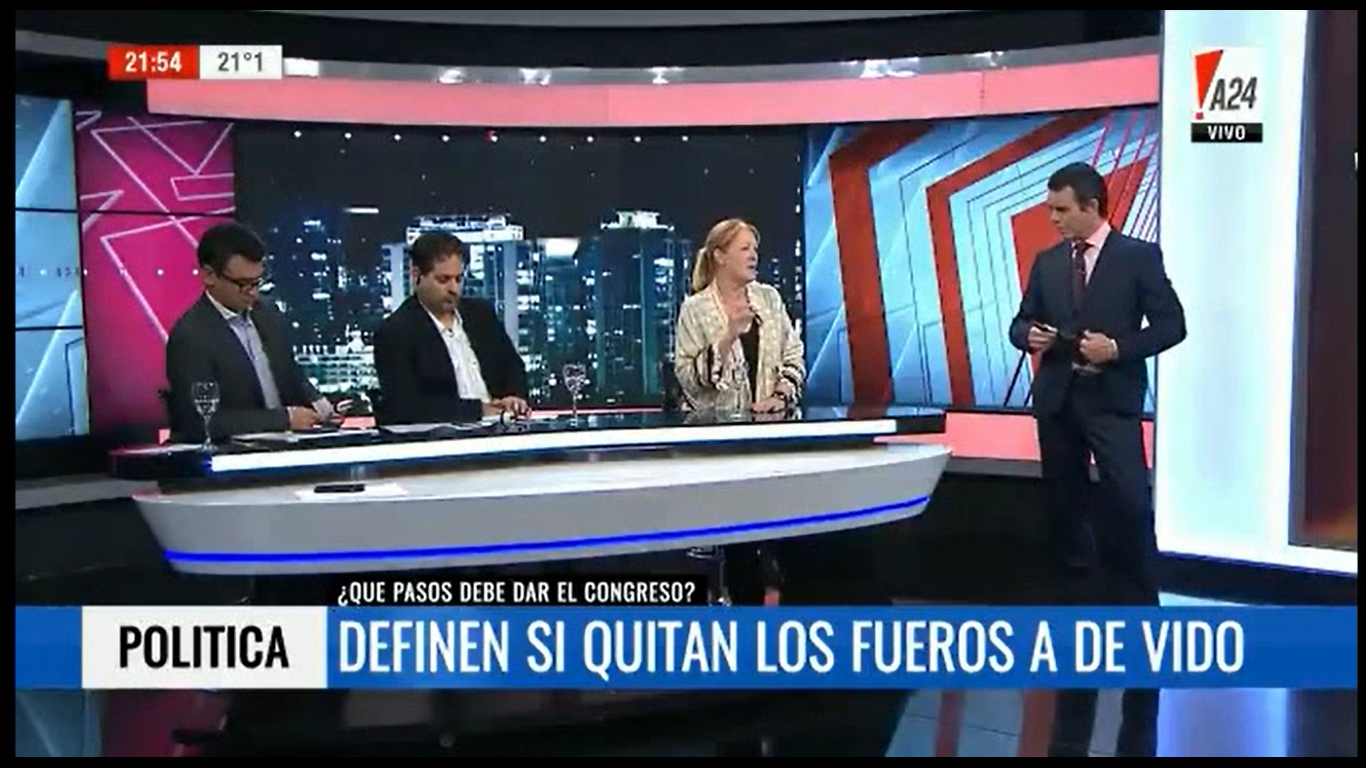 Margarita Stolbizer en INFORME CENTRAL A24 17/10/17