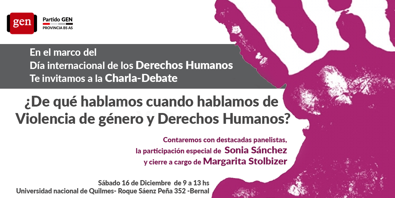 Charla-Debate  El Sábado 16 a las 9hs