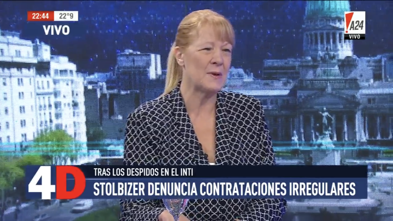 Margarita Stolbizer con LUIS MAJUL en 4D 13/3/18