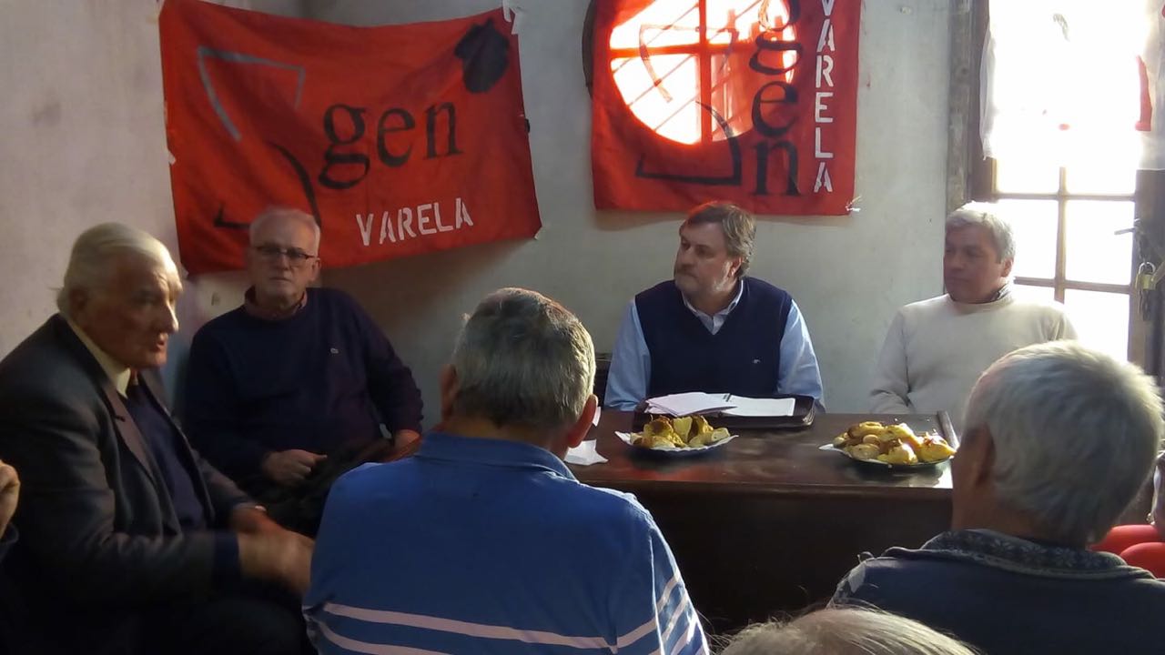 OMAR DUCLOS Y RICARDO VAZQUEZ EN FLORENCIO VARELA CHARLA SOBRE LOS SERVICIOS PUBLICOS  Y LOS AUMENTOS TARIFARIOS