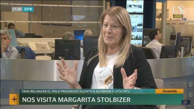 Margarita Stolbizer LN+ 7/11/18