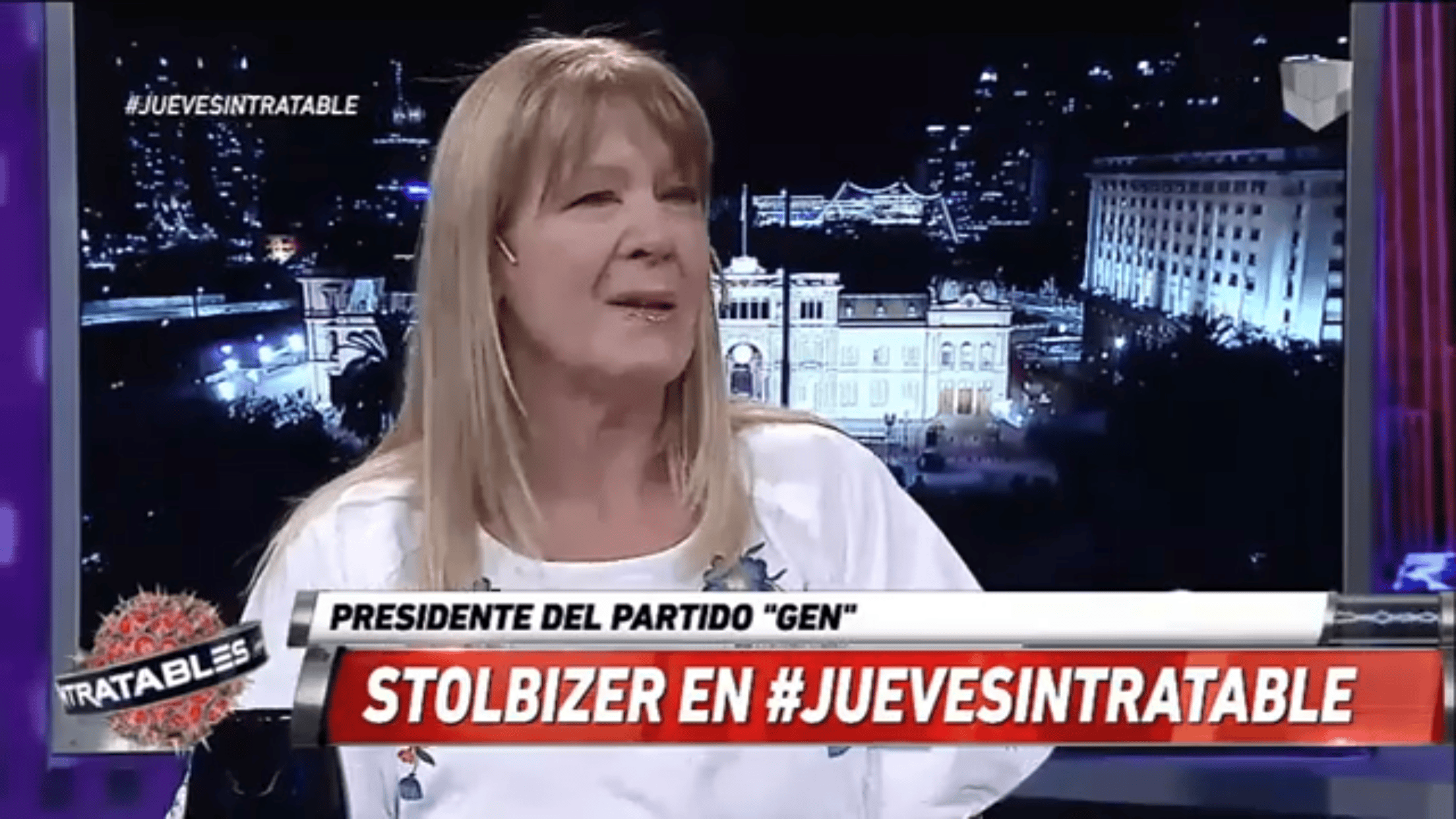Margarita Stolbizer en INTRATABLES 10/1/19
