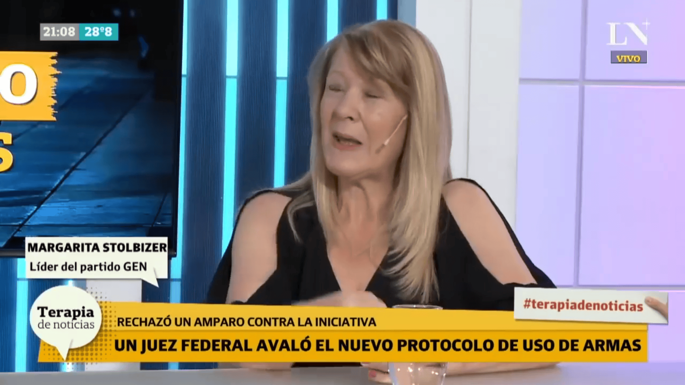 Margarita Stolbizer en TERAPIA DE NOTICIAS 1/19