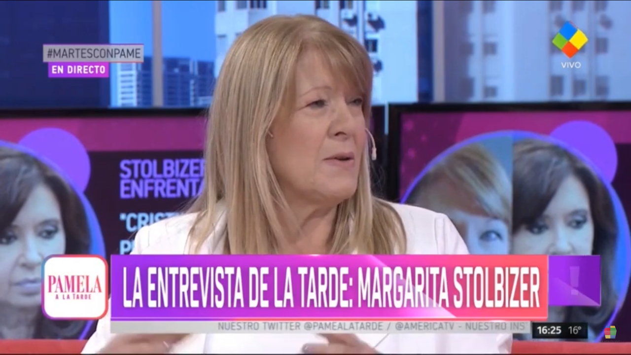 Margarita Stolbizer en PAMELA A LA TARDE 19/3/19