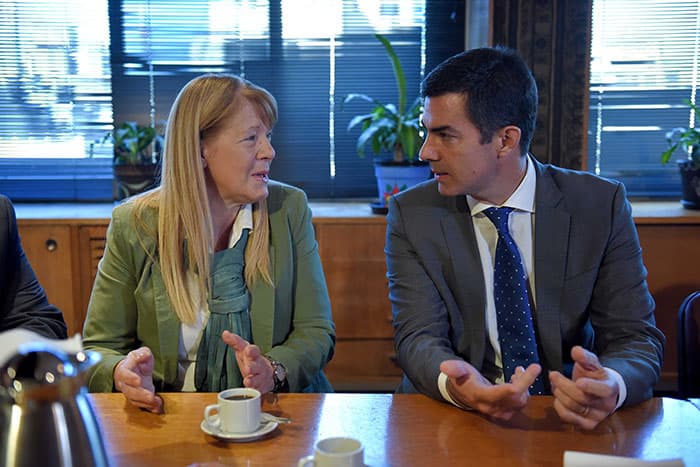 STOLBIZER RECIBIÓ A URTUBEY