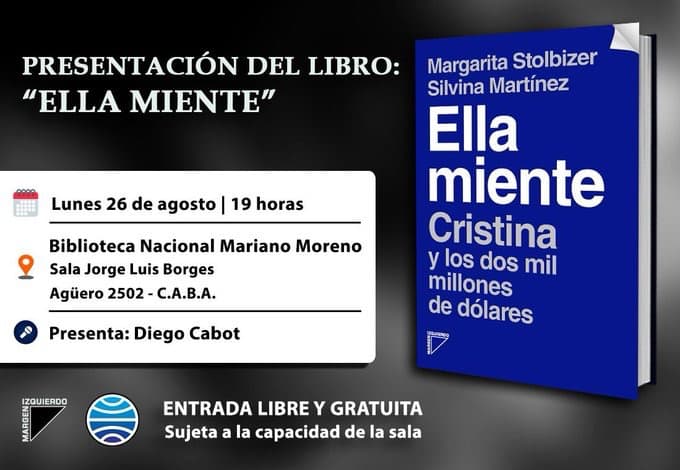 PRESENTACIÓN DEL LIBRO “ELLA MIENTE”