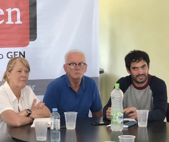 STOLBIZER SE REUNIO EN PINAMAR CON DIRIGENTES REGIONALES DEL  PARTIDO GEN